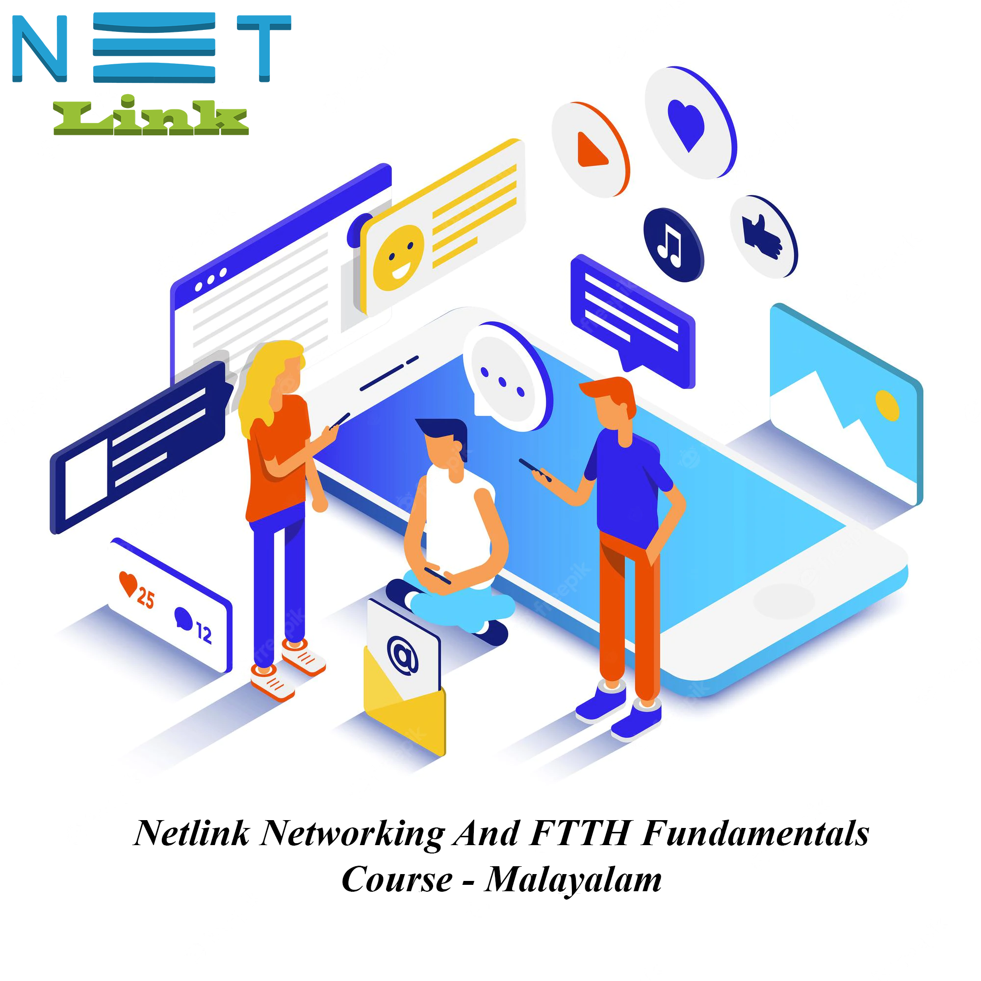 netlink-networking-and-ftth-fundamentals-course-malayalam-netlink-lms